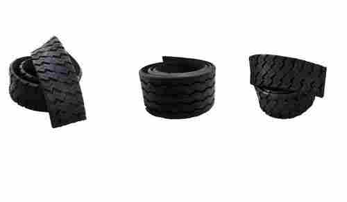 Black Tyre Tread Rubber