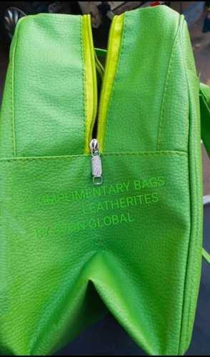Green Complimentary Bags Gift Bags Used Of Leatherites Rexine