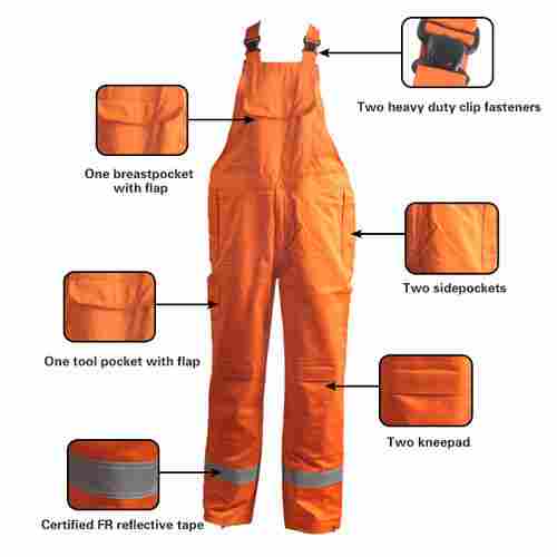 Flame Retardant Fabric For Cotton Work Overalls