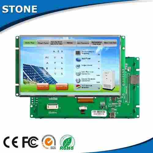 High Brightness Customized GUI TFT LCD Resistive Touch Screen for Industrial Control