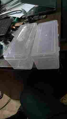 Transparent Rectangular Plastic Box