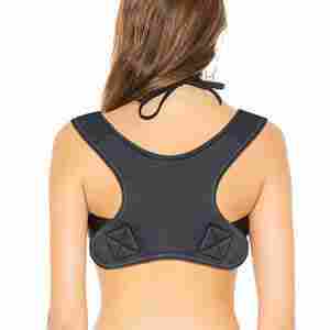 Adult Adjustable Back Lumbar Shoulders Support Correction Brace Belt
