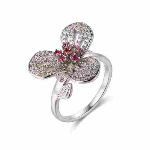 Semi Precious Stone Jewelry Engagement Ring