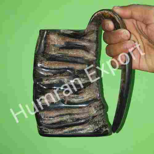 Buffalo Black Horn Mug
