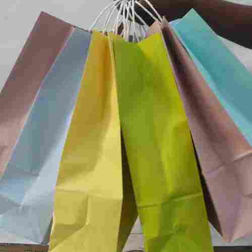 Colored Paper Carry Bags