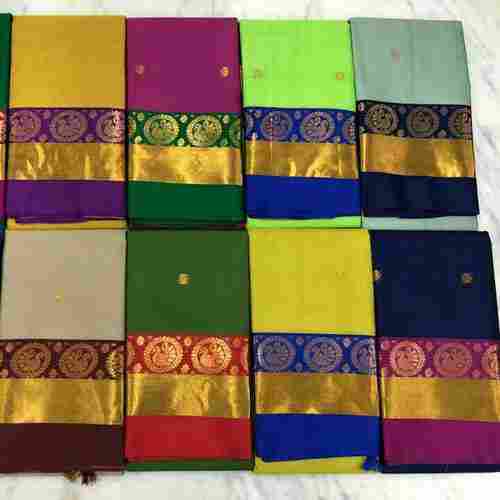 Exclusive Silk Cotton Sarees With Blouse