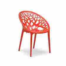 Orange Plastic Office Chairs