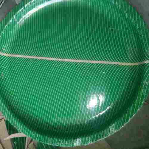 Disposable Green Laminated Buffet Plates