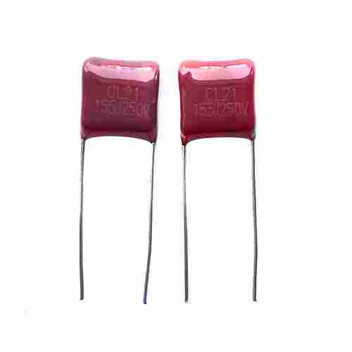 High Temperature And High Voltage Mini Size Metallized Polyester Film Capacitor