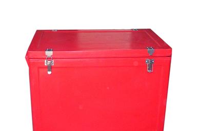 Red/Blue Sintex Roto Molded Insulated Boxes