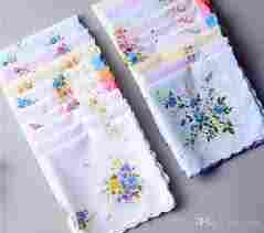 Unisex Printed Cotton Handkerchief