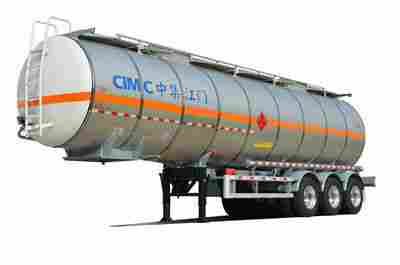 40kl Liquid Tanker Stainless Steel Thermal Food Tanker