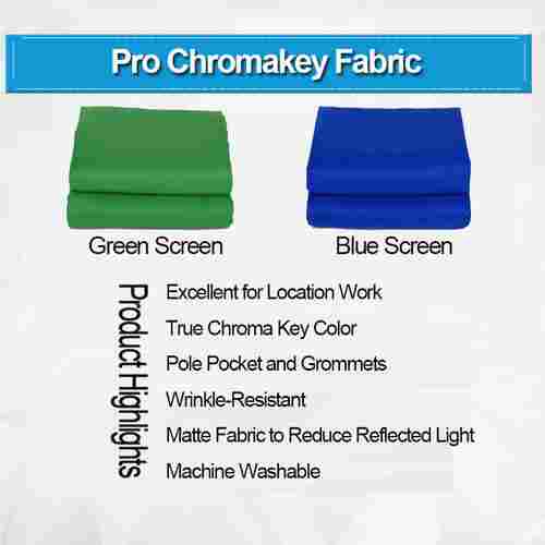Green And Blue Screen Chromakey Body Suit Fabric
