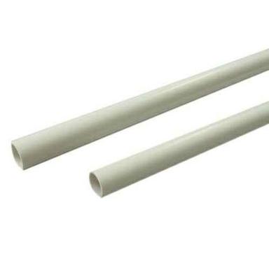 Round Sturdy Construction White Pvc Pipe
