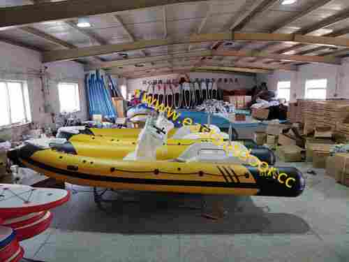 Fiberglass Hull With Inflatable Tube Boat RIBs 580