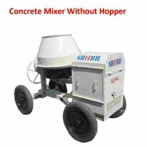 Portable Concrete Mixer Without Hopper