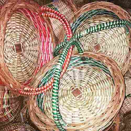 Round Wedding Kashmiri Willow Basket