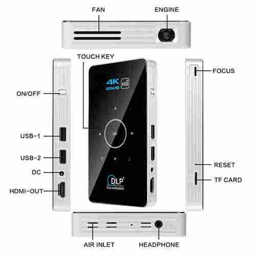 Mini Portable Dlp Projector