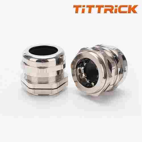 Tittrick Metal Flexible Conduit Cable Gland Quick Fix Connection