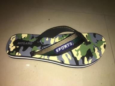 Multicolour Army Screen Printed Gents Slippers