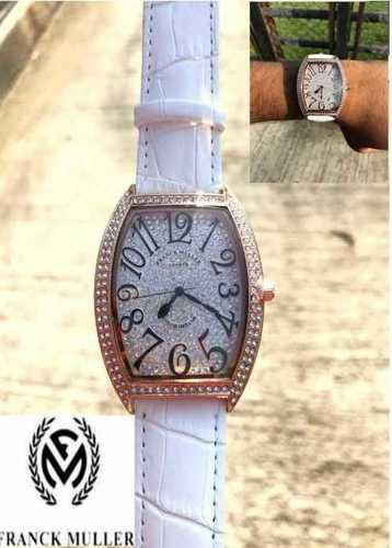 White Designer Mens Diamond Watches