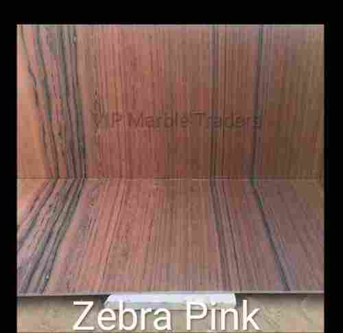 Zebra Pink Marble Slab