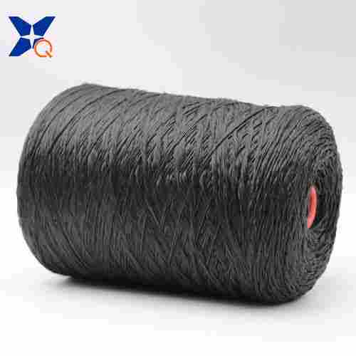 Carbon 20D Nylon Filaments Outer Ring Intermingling With Black Polyester FDY 75D By 30 Plies