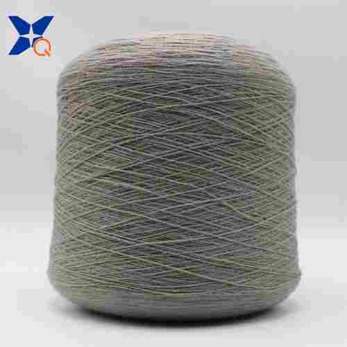 Grey Nm26, 2plies 15% Stainless Steel Fiber Blended With 85% Bulky Acrylic Fiber