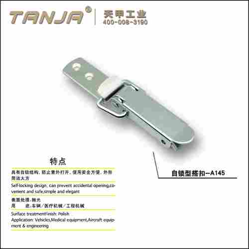 Safety Draw Latch For Medical With Self Lock Design