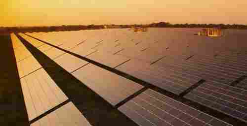Solar Panel Power Plant