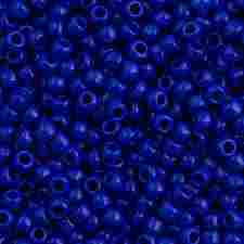 Blue Round Seed Beads