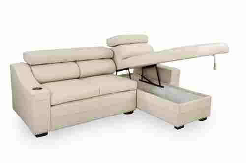 Brussels Chaise Leather Corner Sofa