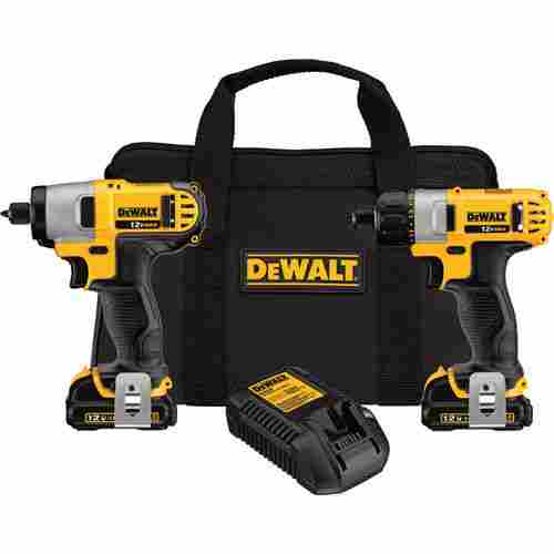 DEWALT Li-ion Cordless Screwdriver and Impact Driver Combo Kit