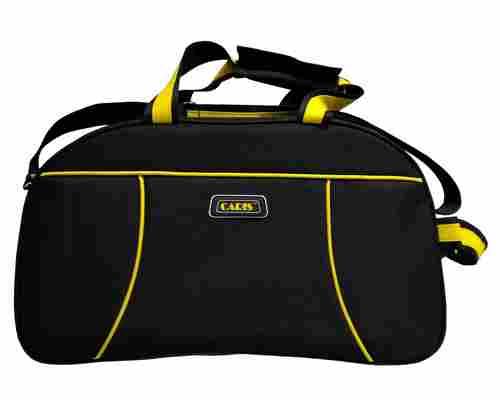 Caris Black Yellow 20 Inch Duffel Bag