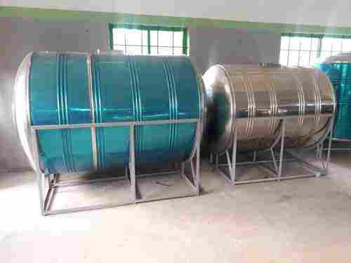Horizontal Stainless Steel Water Storage Tank