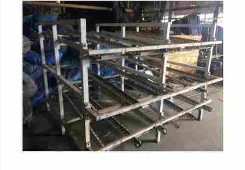 Three Layer Color Coated FIFO Rack for Warehouse