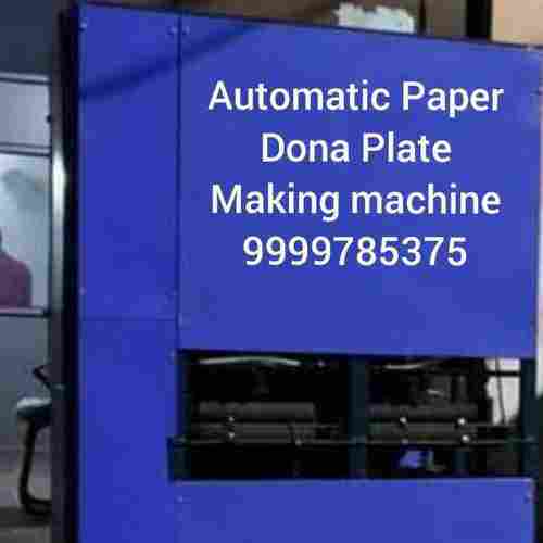 Automatic Paper Dona Plate Making Machine