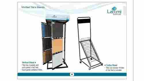 Vertical Vitrified Tiles Display Stands