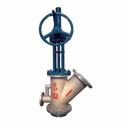 Tank Bottom Angle Valve With Washing Pipe