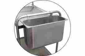 SS Body Waste Bucket Trolley