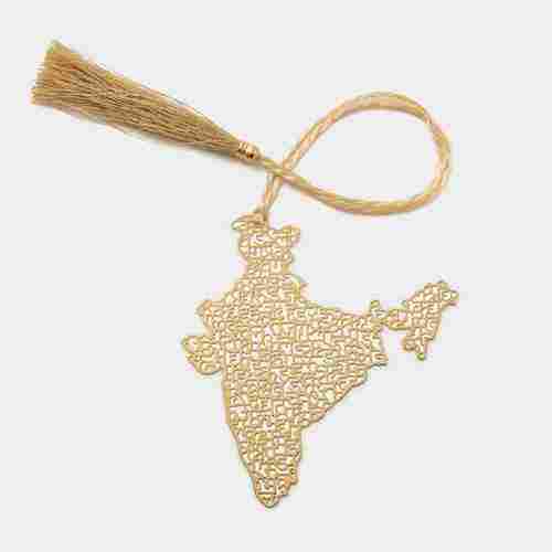 India Map Metal Bookmarks