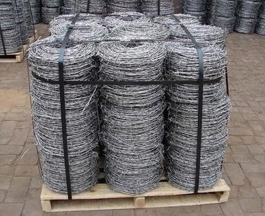 Pvc Coated Barbed Wire Application: Military