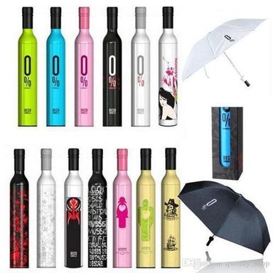 Many Semi Automatic Bottle Umbrella