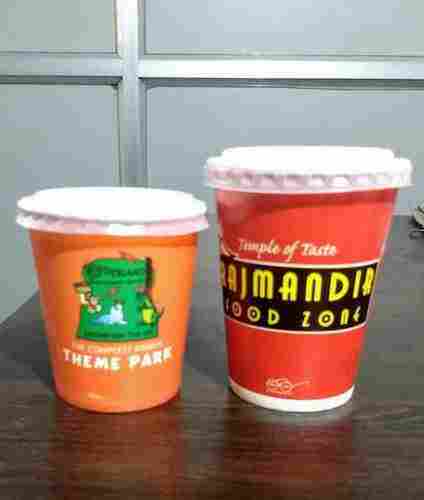 Printed Paper Cups with Lids