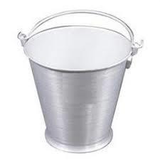 Silver Color Aluminum Bucket