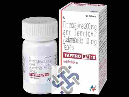 Tafero Emtricitabine 200mg Tenofovir Alafenamide 10 Mg Tablets