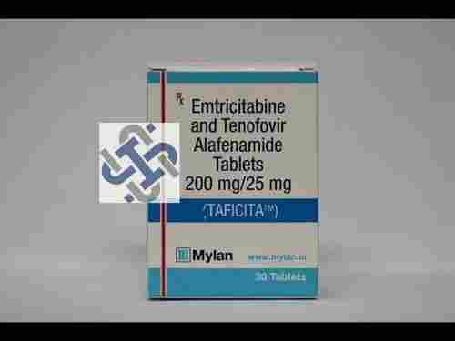 Taficita Emtricitabine 200mg Tenofovir Disoproxil Fumarate 25mg Tablets