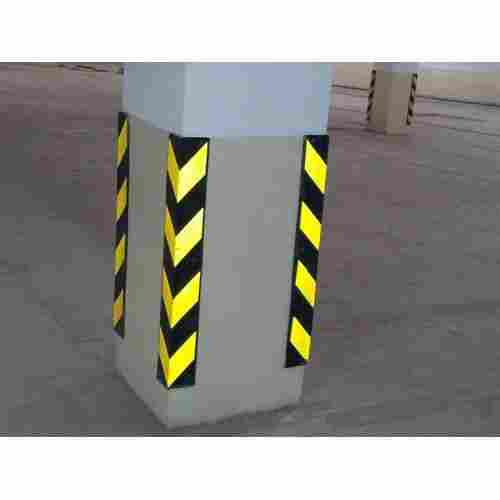 Yellow Plastic Pillar Guard