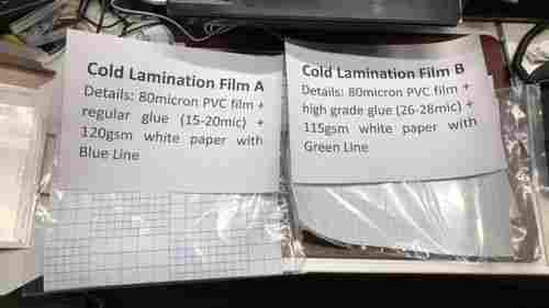 PVC Cold Lamination Film