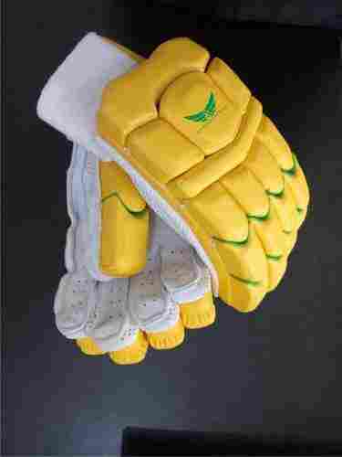 Cricket Batting Yellow Gloves